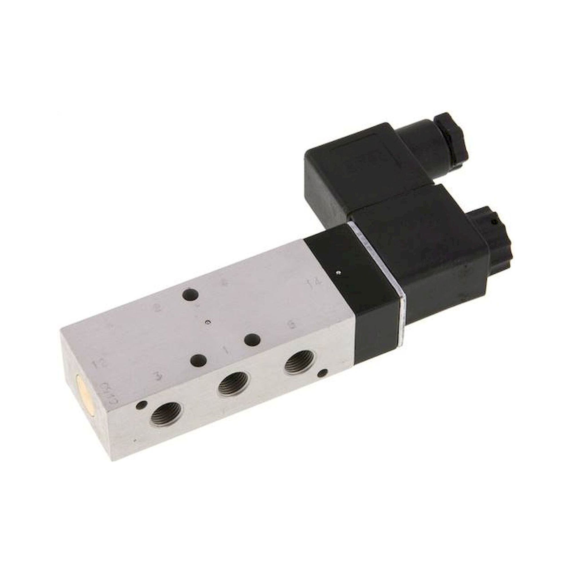 Airtec KM 09510HN 12V=. 5/2-Wege Magnetventil, G 1/8", Luftfeder, 12 V DC, Standard