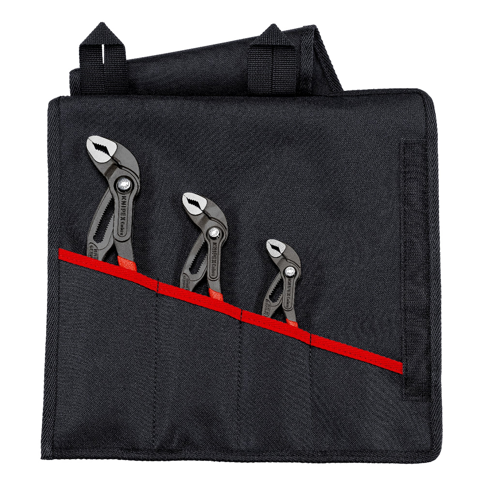 Jeu Cobra® 3 pièces, pinces multiprises 125, 180 et 250 mm en trousse