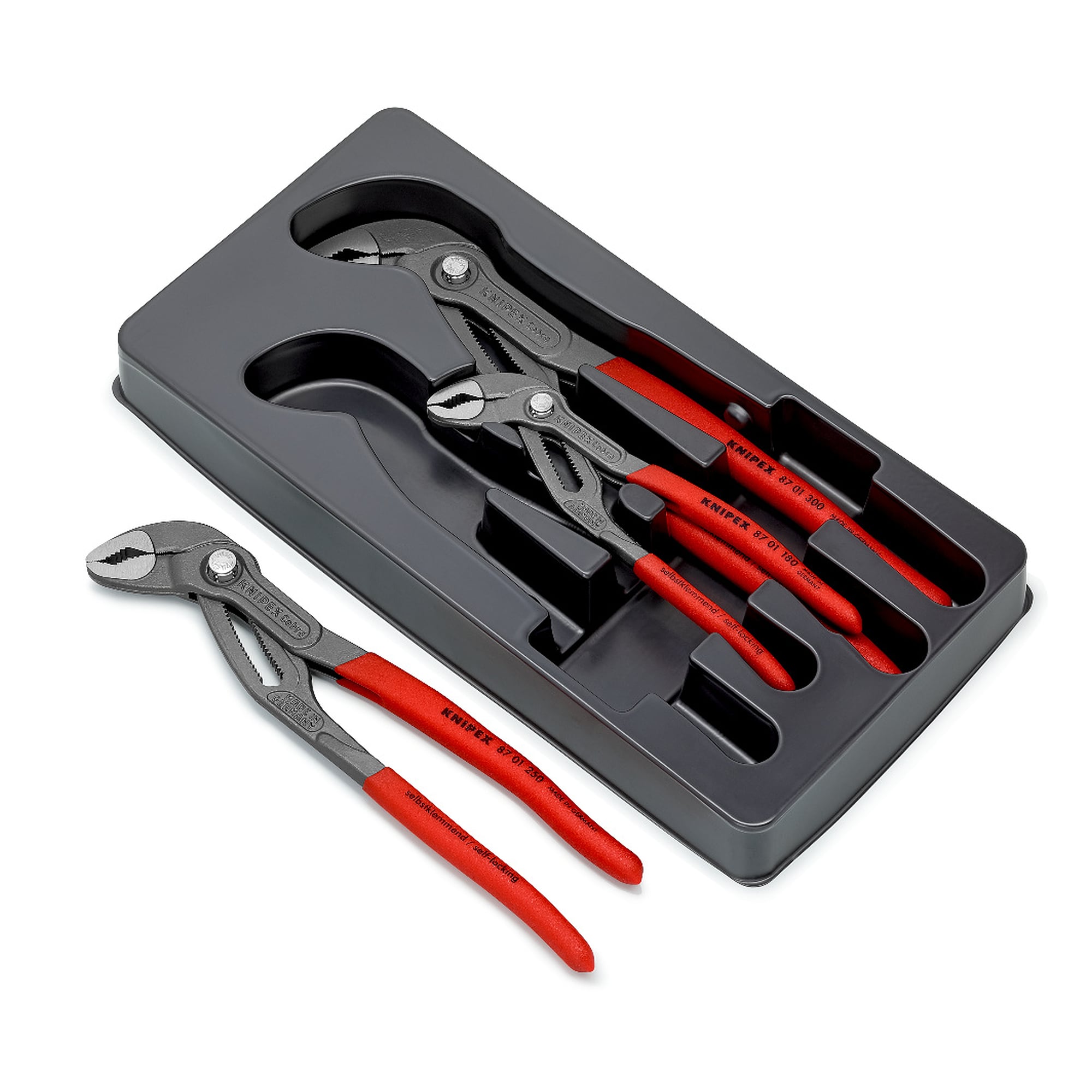Werkzeug-Set Cobra 3-teilig mit 87 01 180, 87 01 250 und 87 01 300