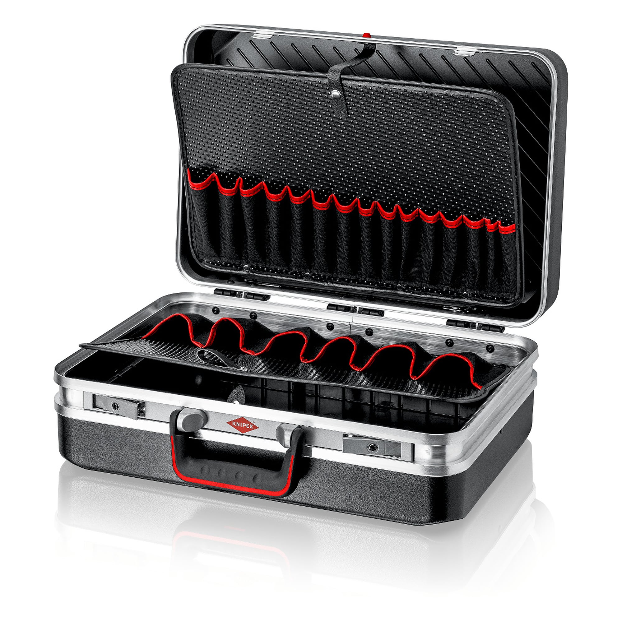 Mallette à outils "Vision24" vide, 21 emplacements, 24 litres, 480 x 180 x 370 mm