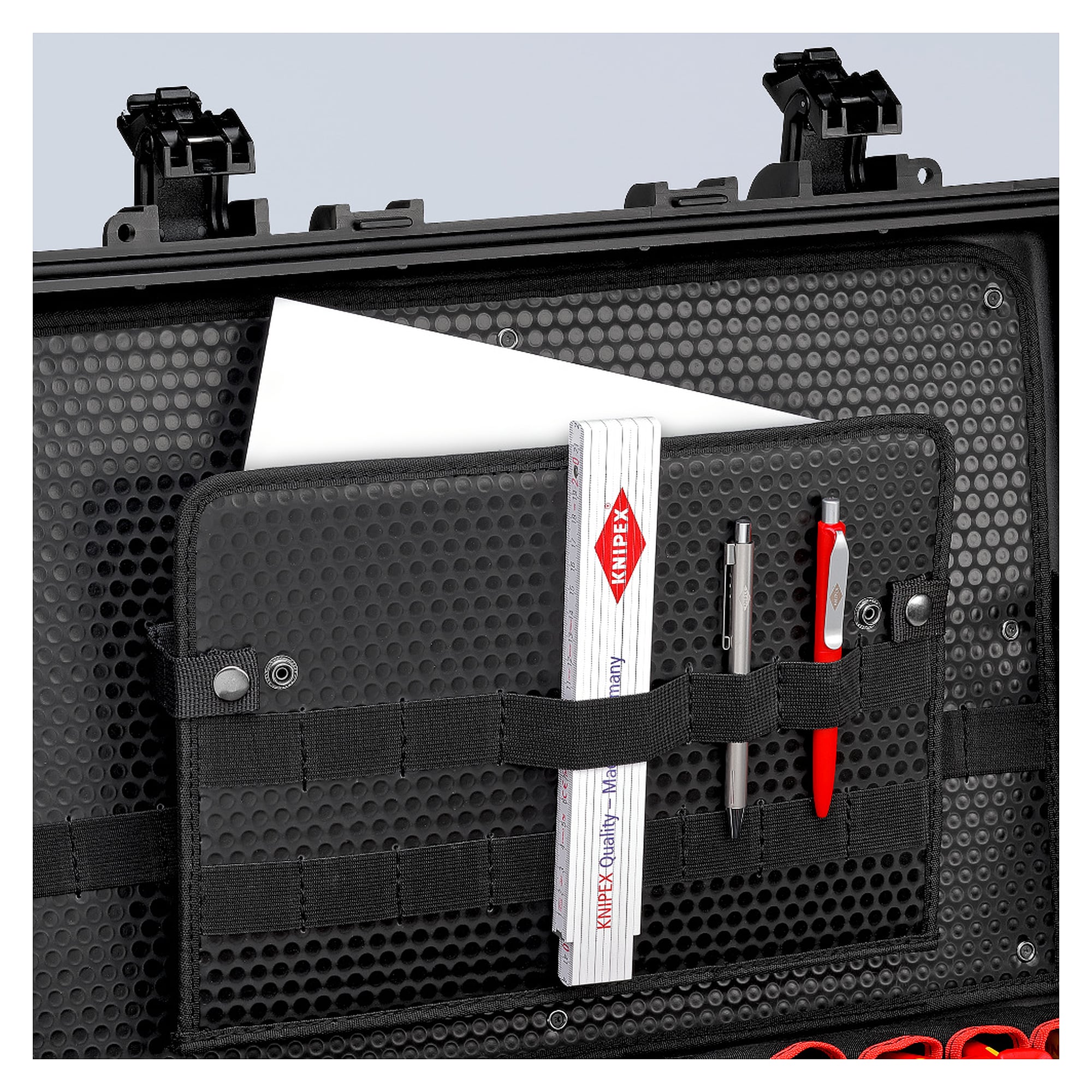 Mallette à outils "Robust34" Électro, 26 pièces, étanche poussière et eau, 34 litres