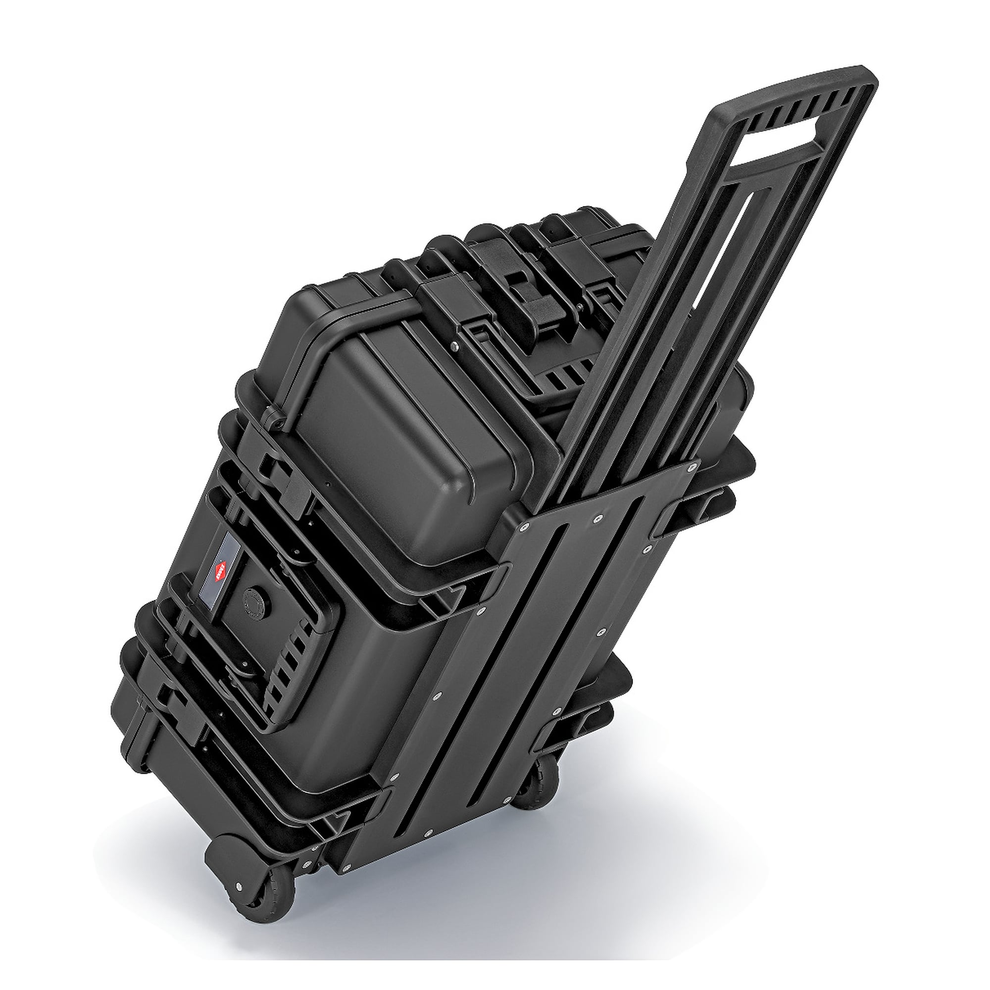 Werkzeugkoffer Robust45 Move leer, 45 l Volumen, 147 Steckmöglichkeiten, Rollen und Teleskopgriff