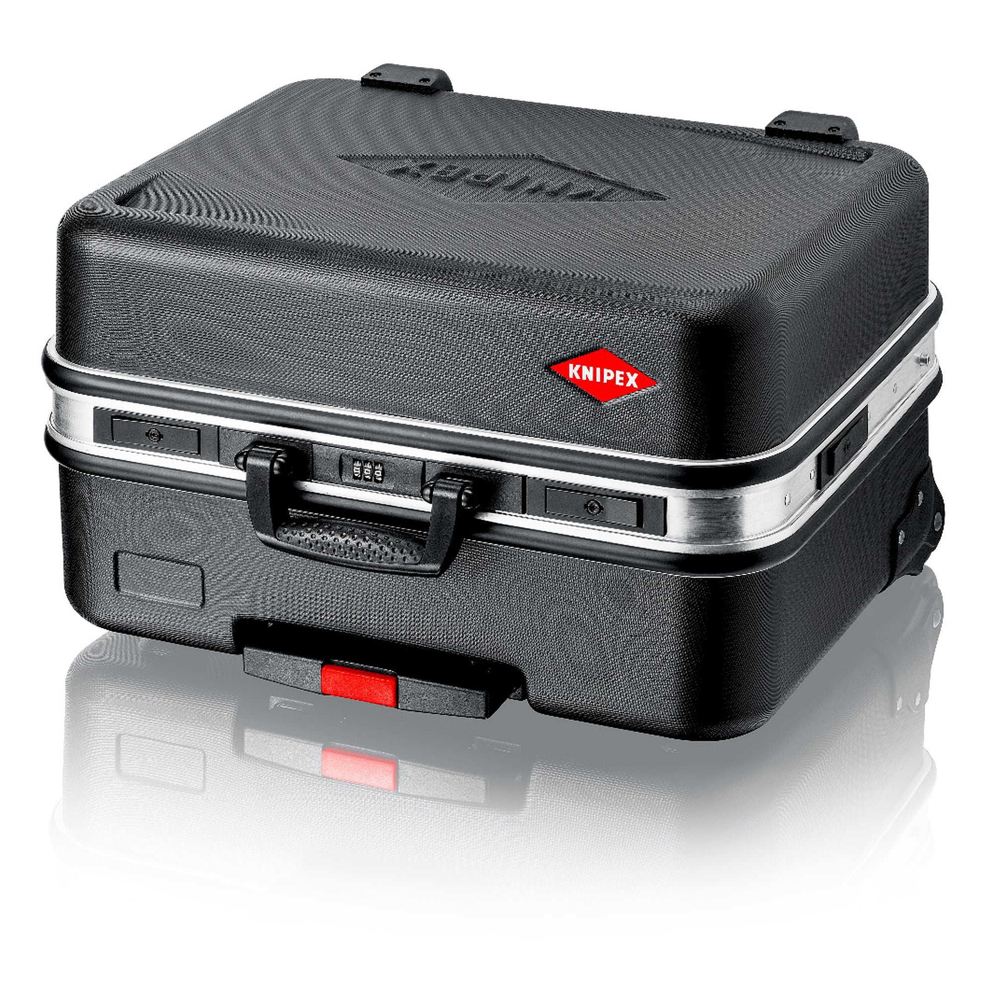 Mallette à outils BIG Twin Move vide, 38 litres, 95 compartiments, roulettes et poignée télescopique
