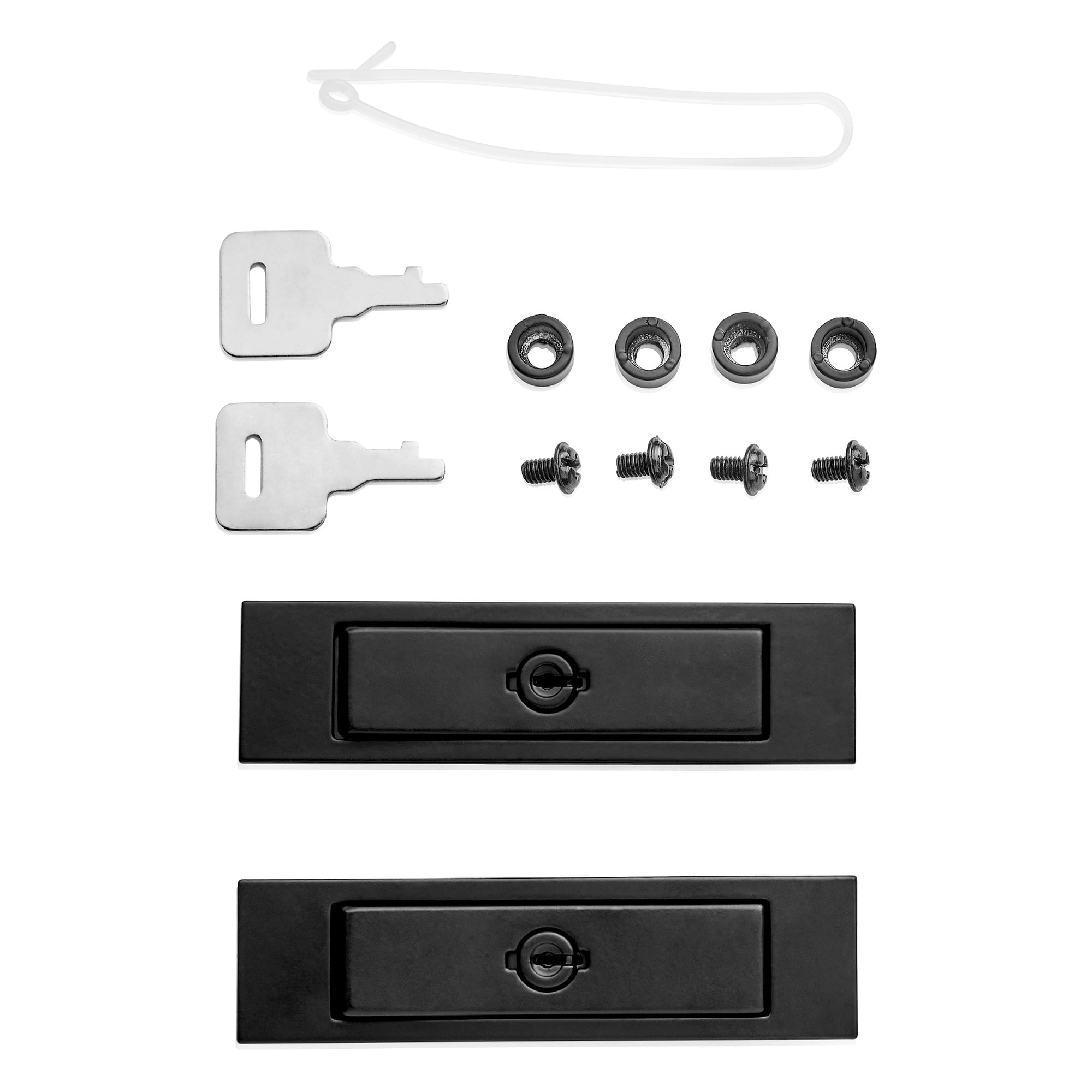 Ersatz-Kippschloss 24 x 20 mm für Werkzeugkoffer 00 21 XX und 98 99 15, 2 Stück