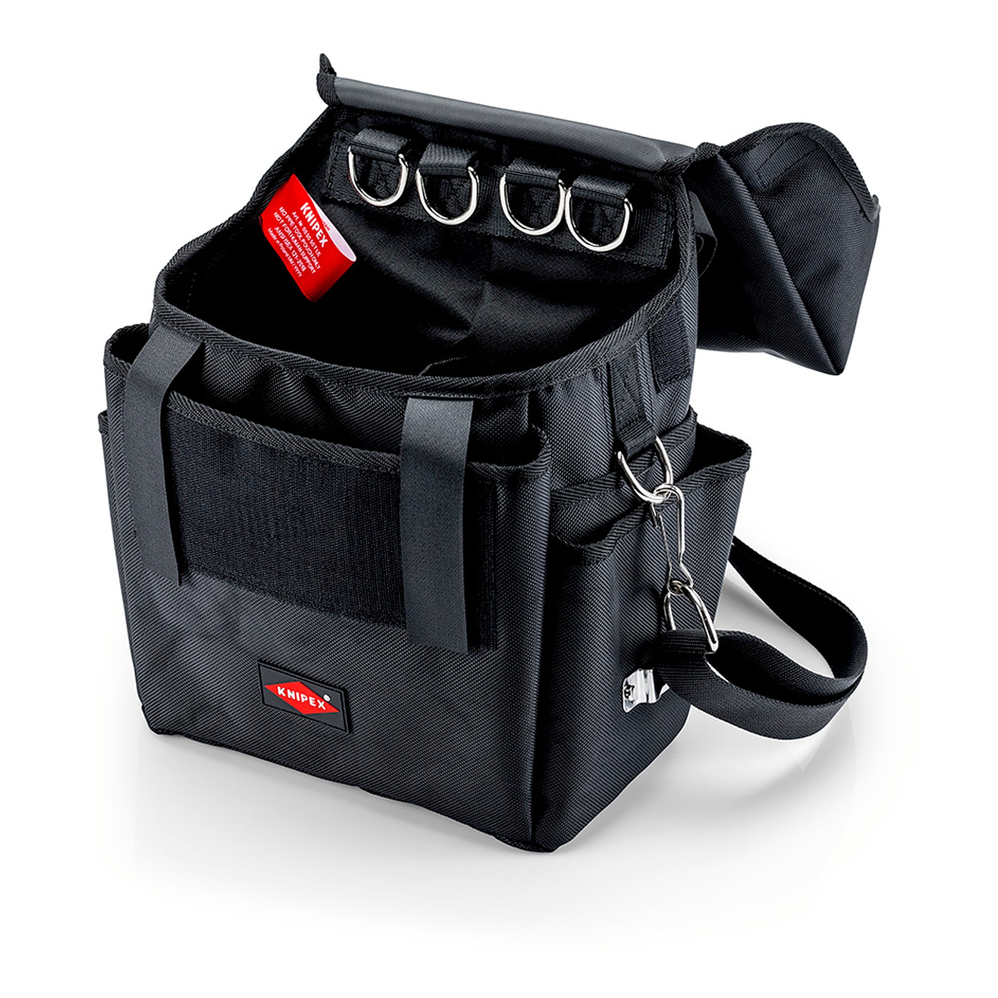 Werkzeugtasche für Höhenarbeiten, leer, klein, 12 Liter, belastbar bis 10 kg