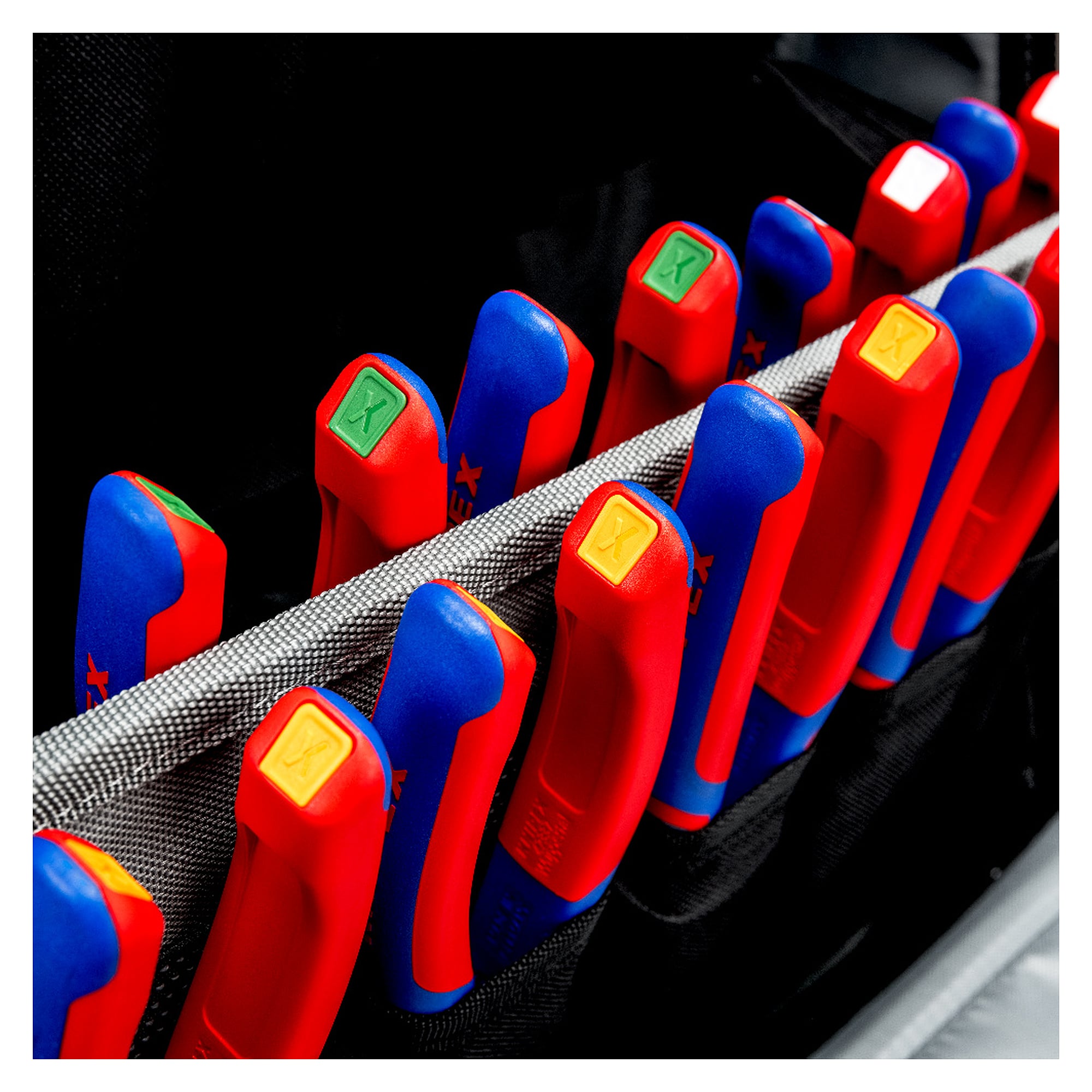 Clips ColorCode orange pour le marquage des outils avec KNIPEXtend, 10 pièces