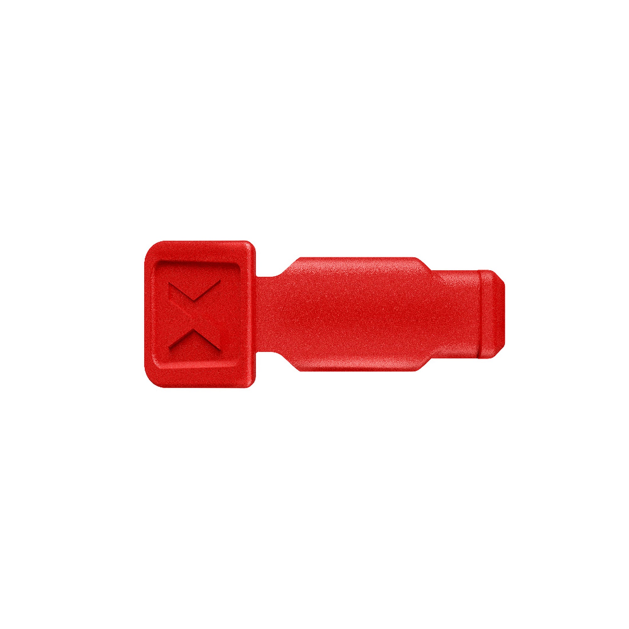 ColorCode Clips red for marking tools with KNIPEXtend, pack of 10