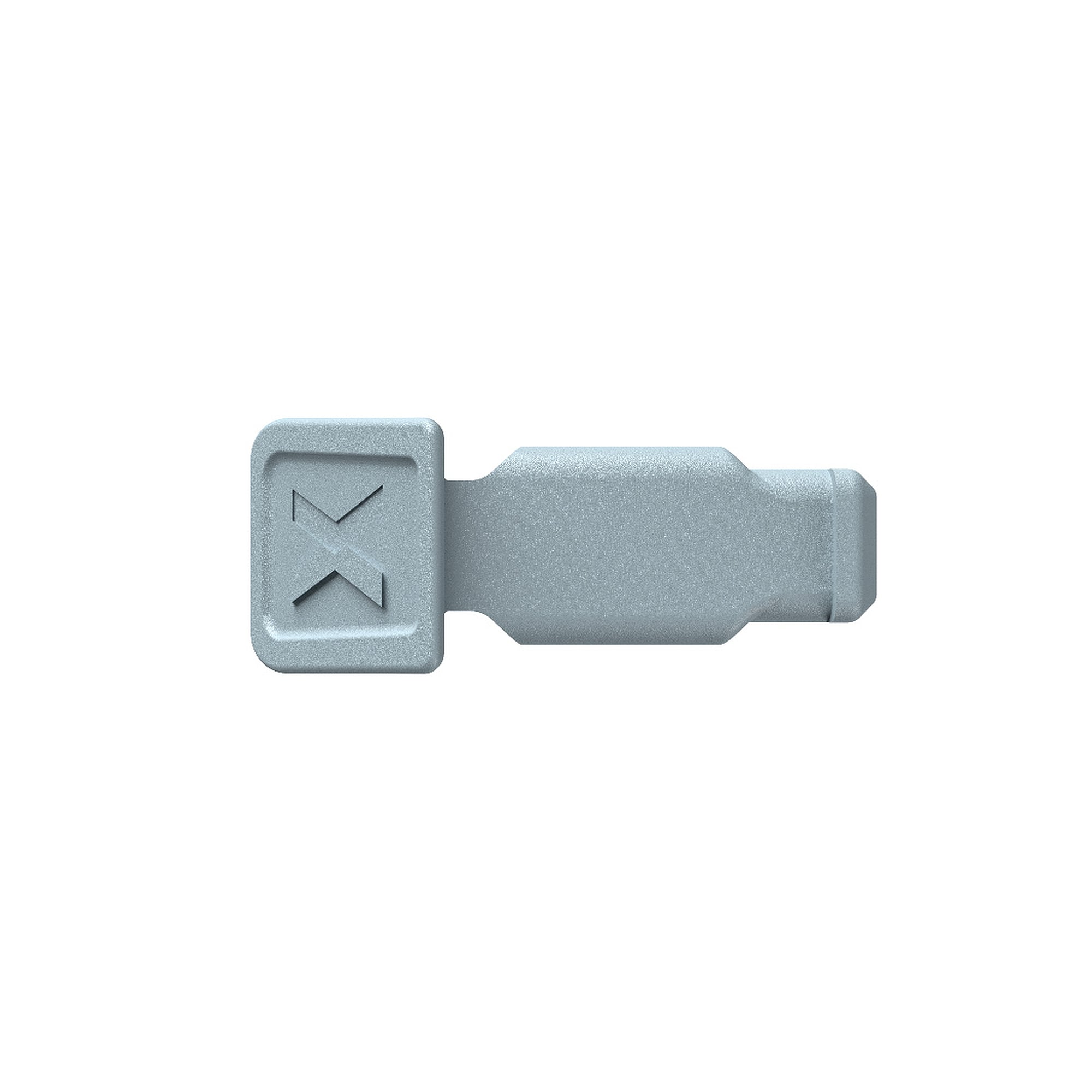 ColorCode Clips gray for marking tools with KNIPEXtend, pack of 10