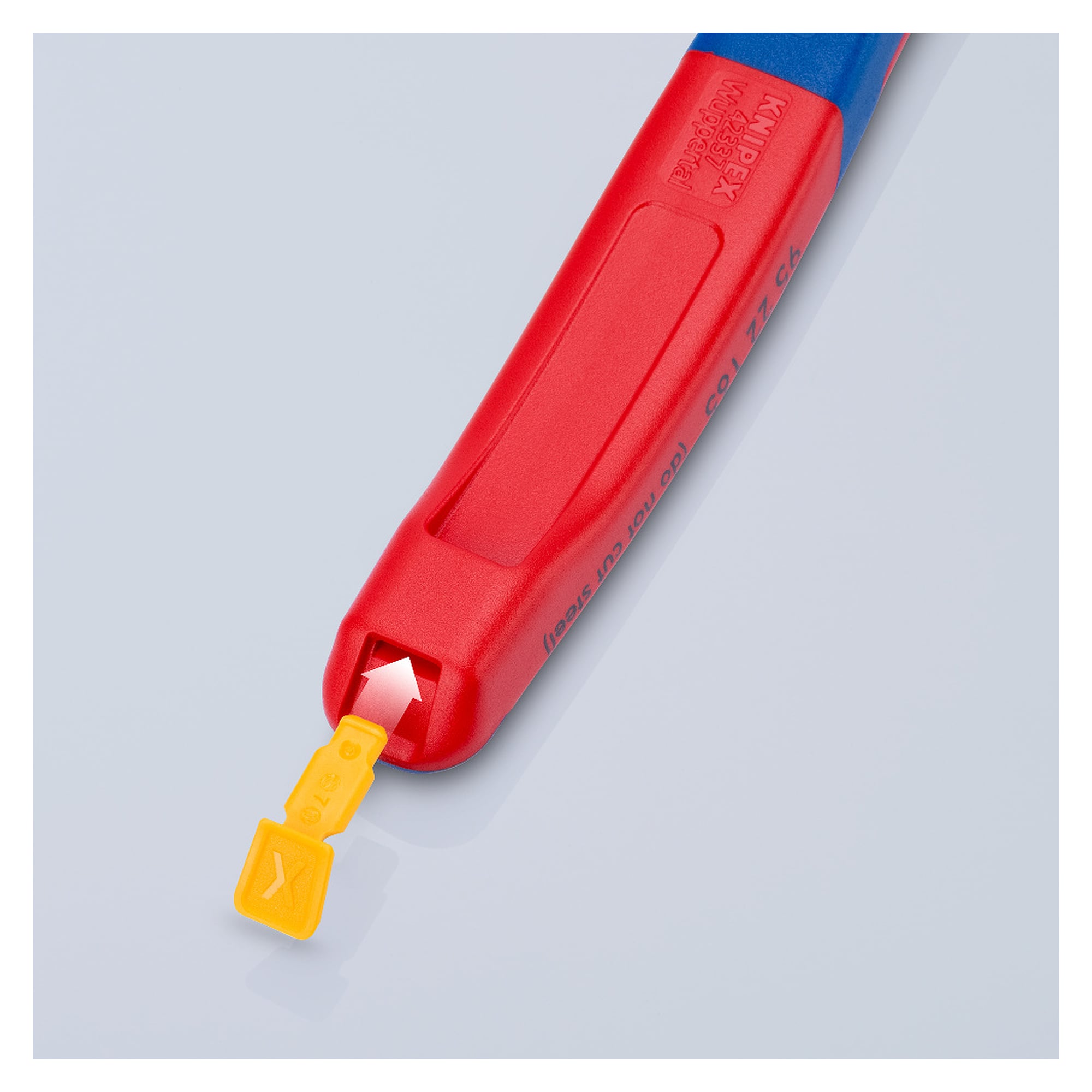 ColorCode Clips yellow, 10 pieces, for all tools with KNIPEXtend, class 21 mm