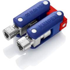 Knipex 00 11 06 V03. Control cabinet key "DoubleJoint", 62 mm