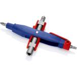 Knipex 00 11 07. Stiftschaltschrankschlüssel für gängige Schränke und Absperrsysteme, 145 mm