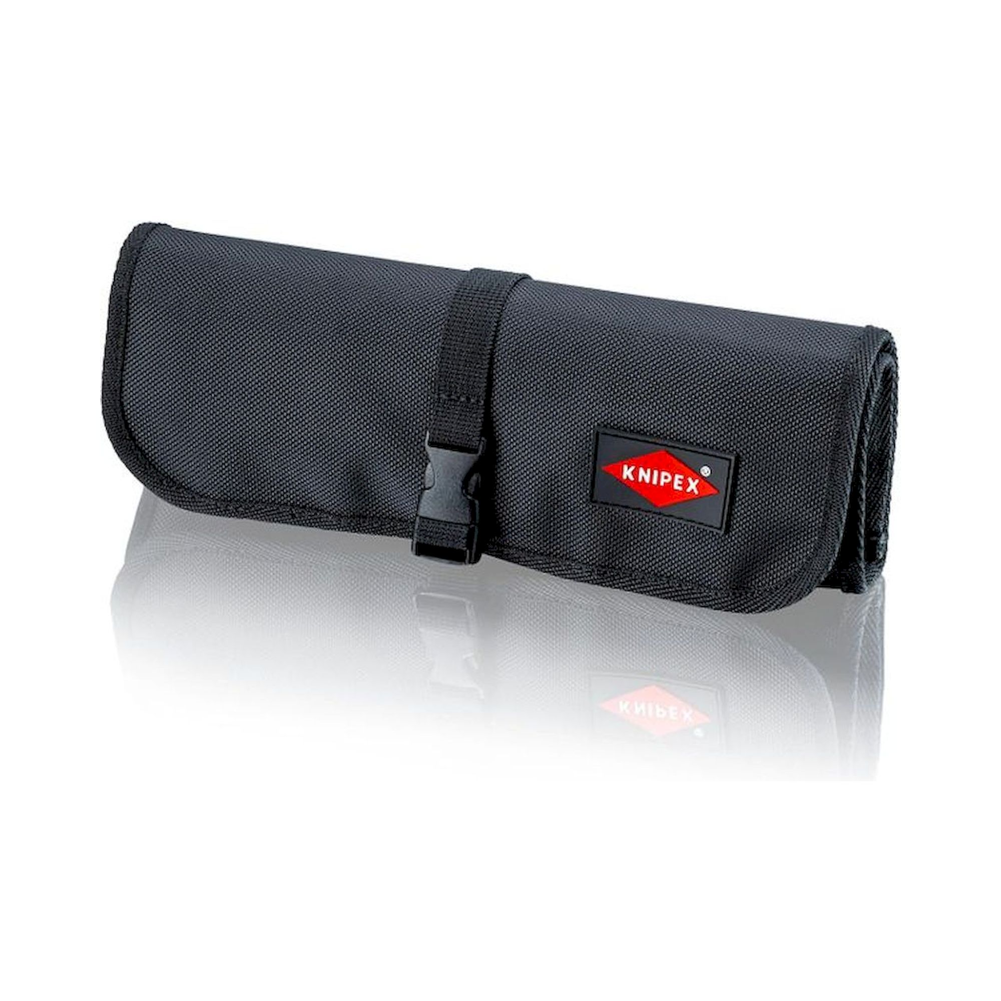 Knipex 00 19 41 LE. Tool roll bag, 11 compartments, empty