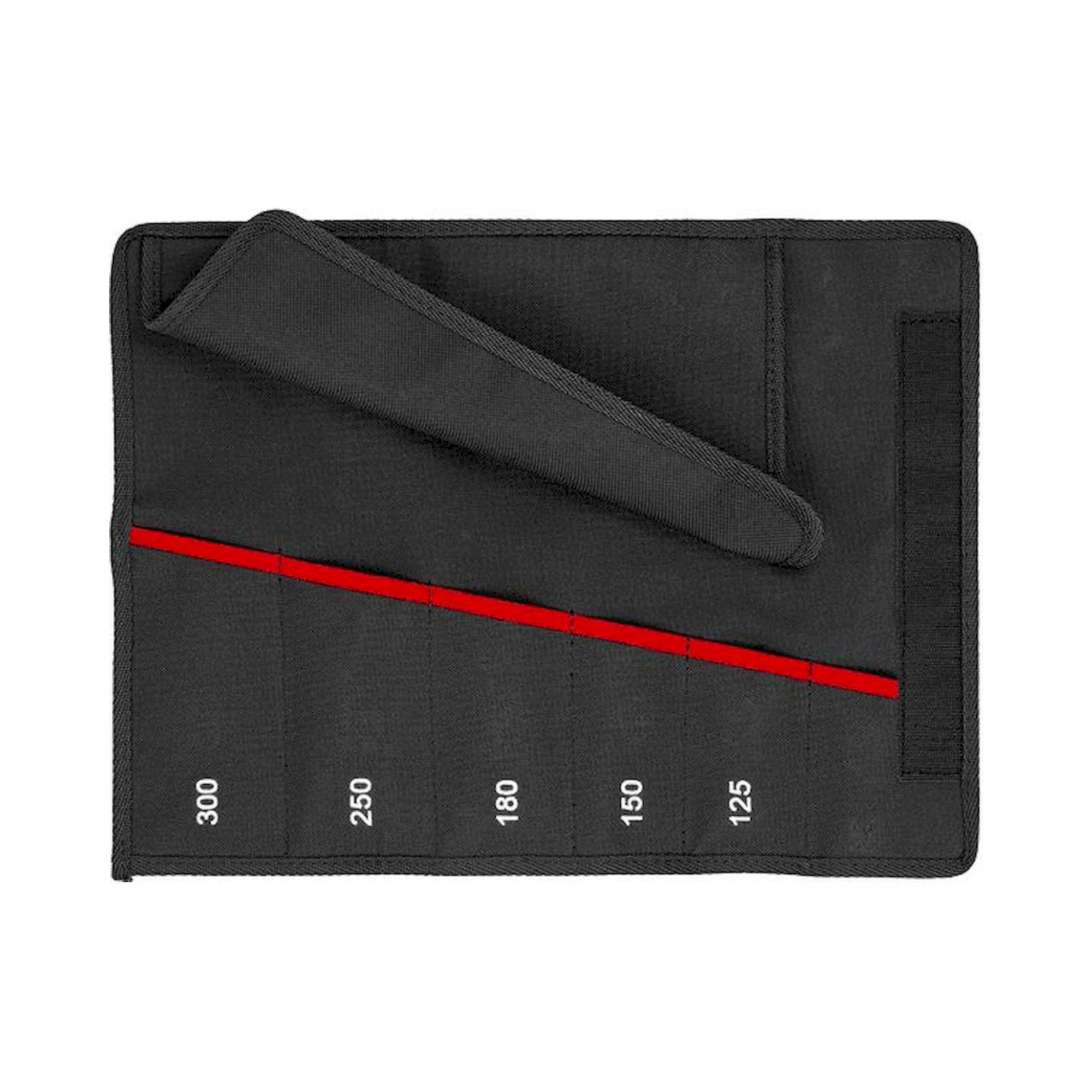 Knipex 00 19 55 S5 LE. Roll-up pouch for Cobra, 5 compartments, empty