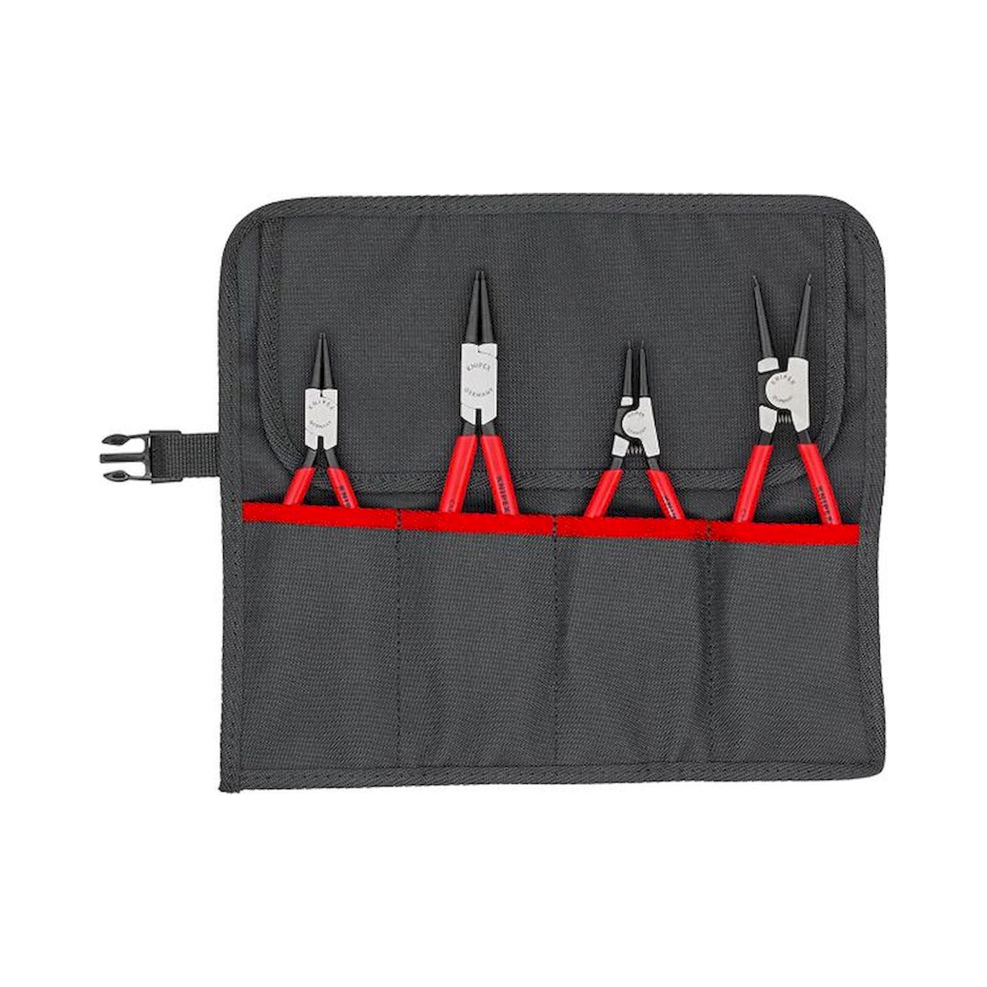 Knipex 00 19 56 V01. Sicherungsringzangen-Set 00 19 56 V01, 4-teilig