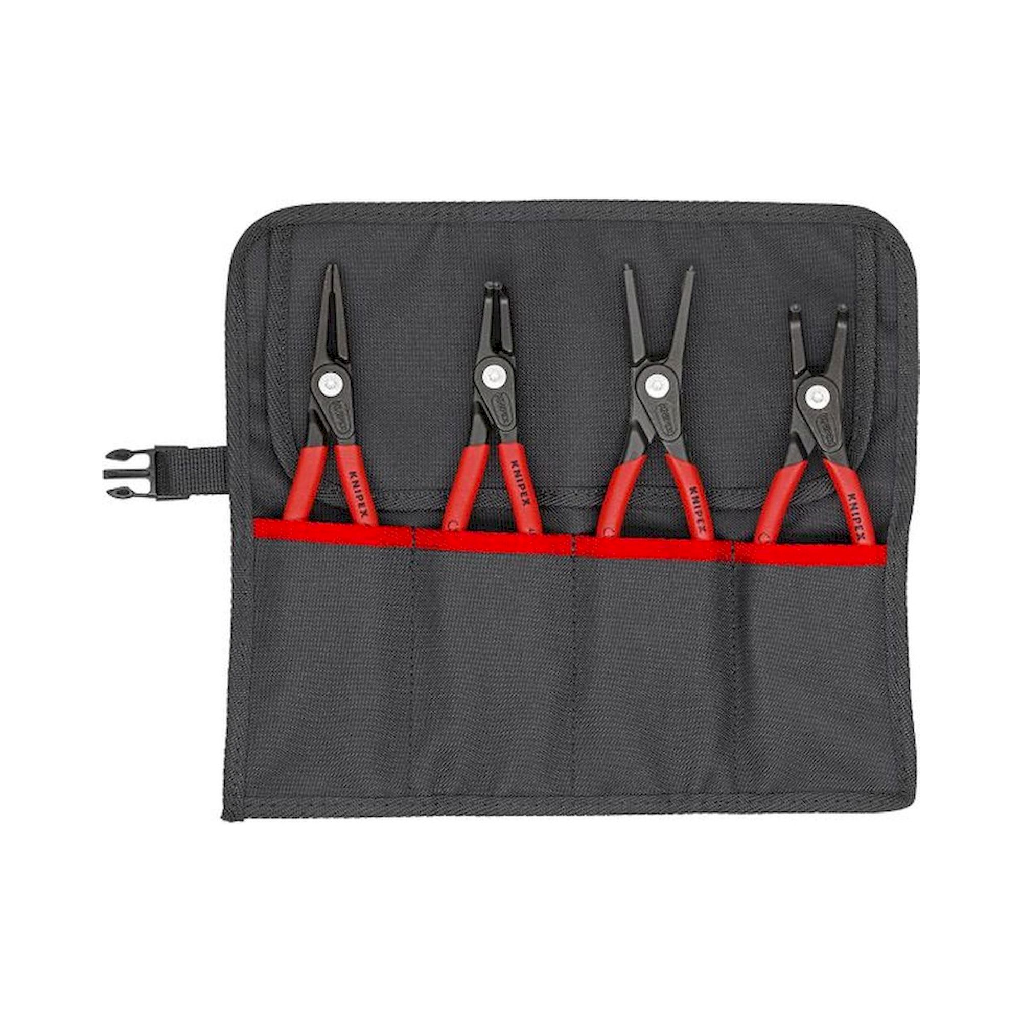 Knipex 00 19 57 V01. Sicherungsringzangen-Set 00 19 57 V01, 4-teilig