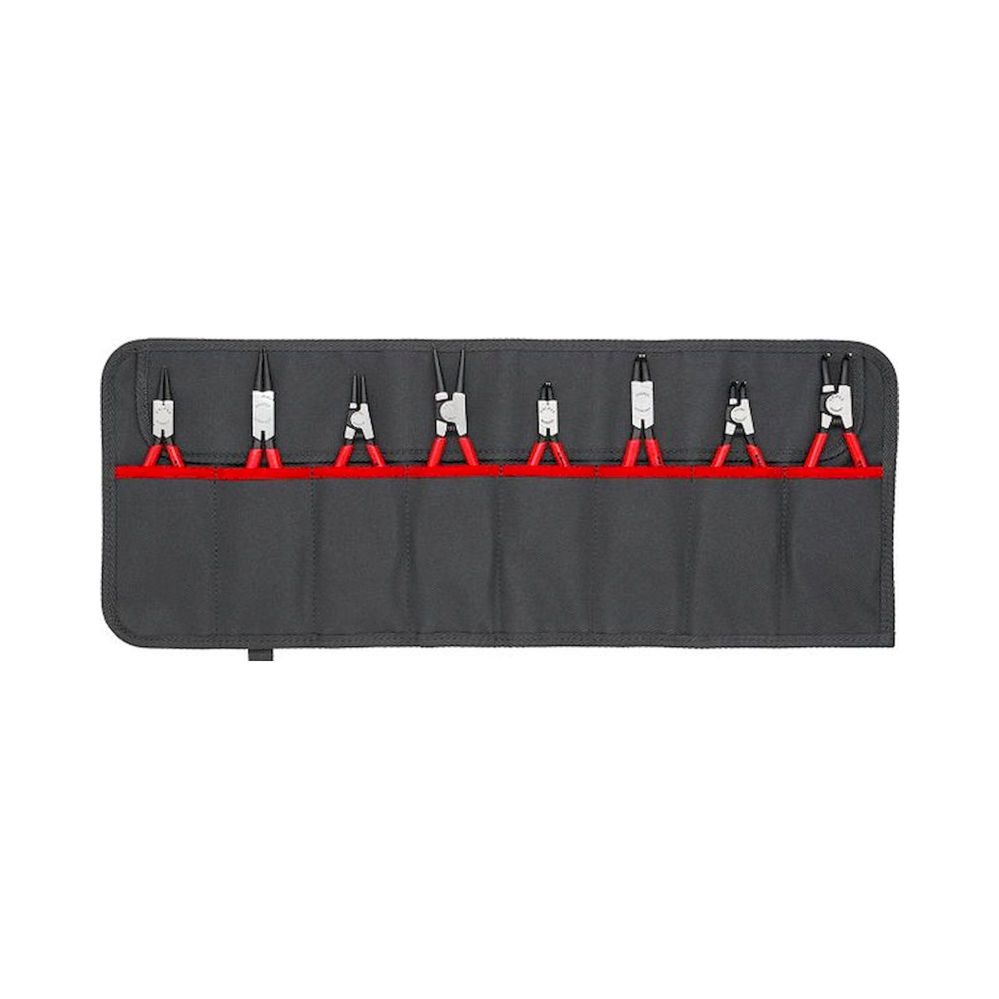 Knipex 00 19 58 V01. Sicherungsringzangen-Set, 8-teilig