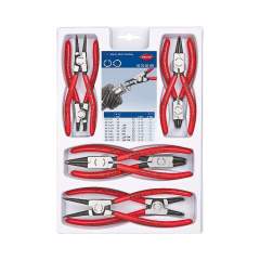 Knipex 00 20 04 V01. Sicherungsringzangen-Set, 8-teilig