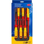 Knipex 00 20 12 V02. VDE slotted / Phillips screwdriver package, 6 pieces