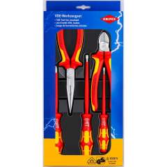 Knipex 00 20 13. Tool set "VDE tool set", 5 pieces