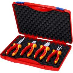 Knipex 00 20 15. Werkzeug-Box "RED" Elektro Set 1, 4-teilig