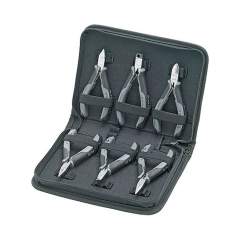 Knipex 00 20 17. ESD electronic pliers set, 6 pieces