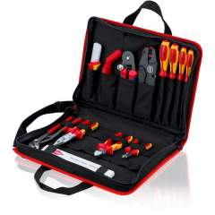 Knipex 00 21 11. Tool bag "Compact", 14 pieces