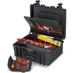 Knipex 00 21 36. Tool case "Robust34" electric, 26 pieces