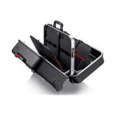 Knipex 00 21 41 LE. Werkzeugkoffer "BIG Twin Move" Elektro, mit integrierten Rollen und Teleskopbügel, leer