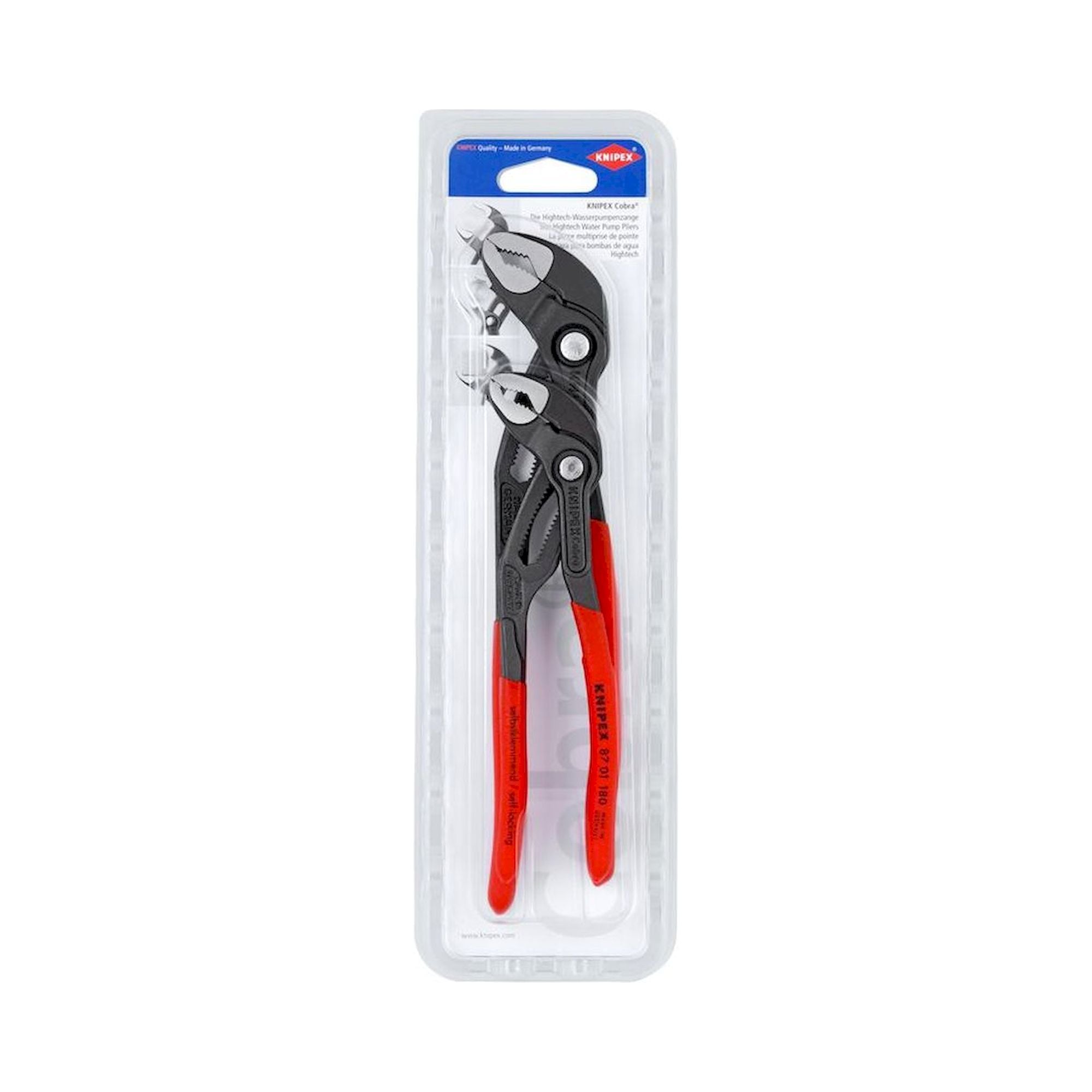 Knipex 00 31 20 V01. Zangen-Set "Cobra", 2-teilig