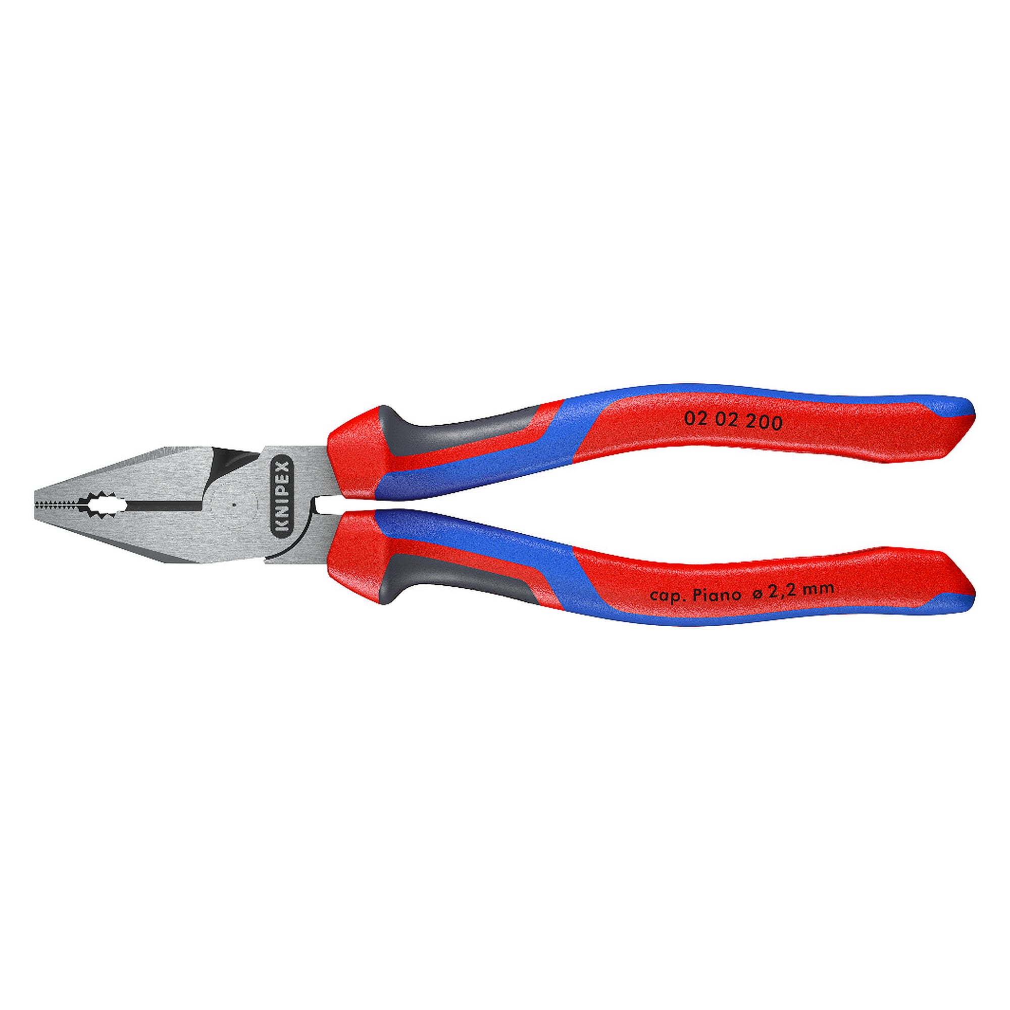 Pince universelle à forte démultiplication, 35 % d'effort en moins, 63 HRC, 200 mm