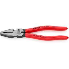 Knipex 02 01 200. Power combination pliers, black atramentized, 200 mm