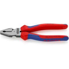 Knipex 02 02 180. Power combination pliers, black atramentized, 180 mm