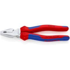 Knipex 02 05 200. Power combination pliers, chrome-plated, 200 mm