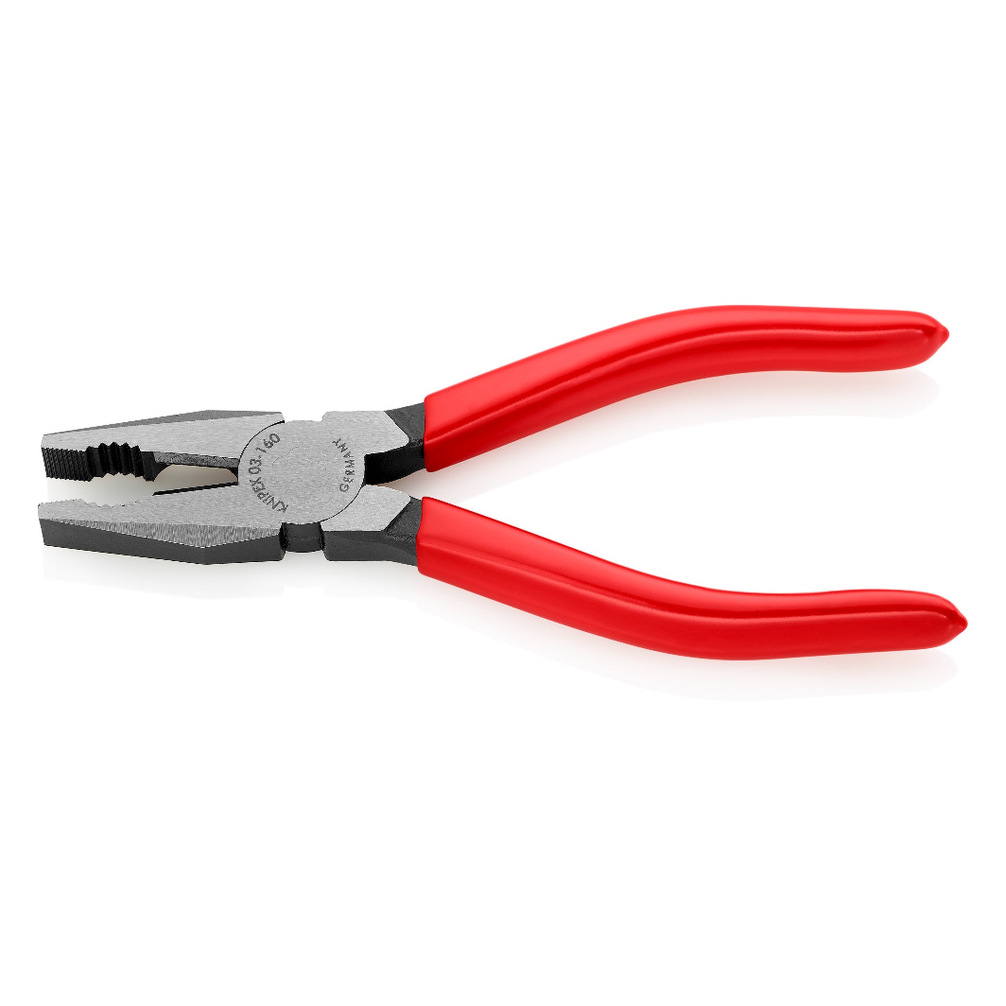 Combination pliers, black atramentised, cutting edges 60 HRC, 160 mm