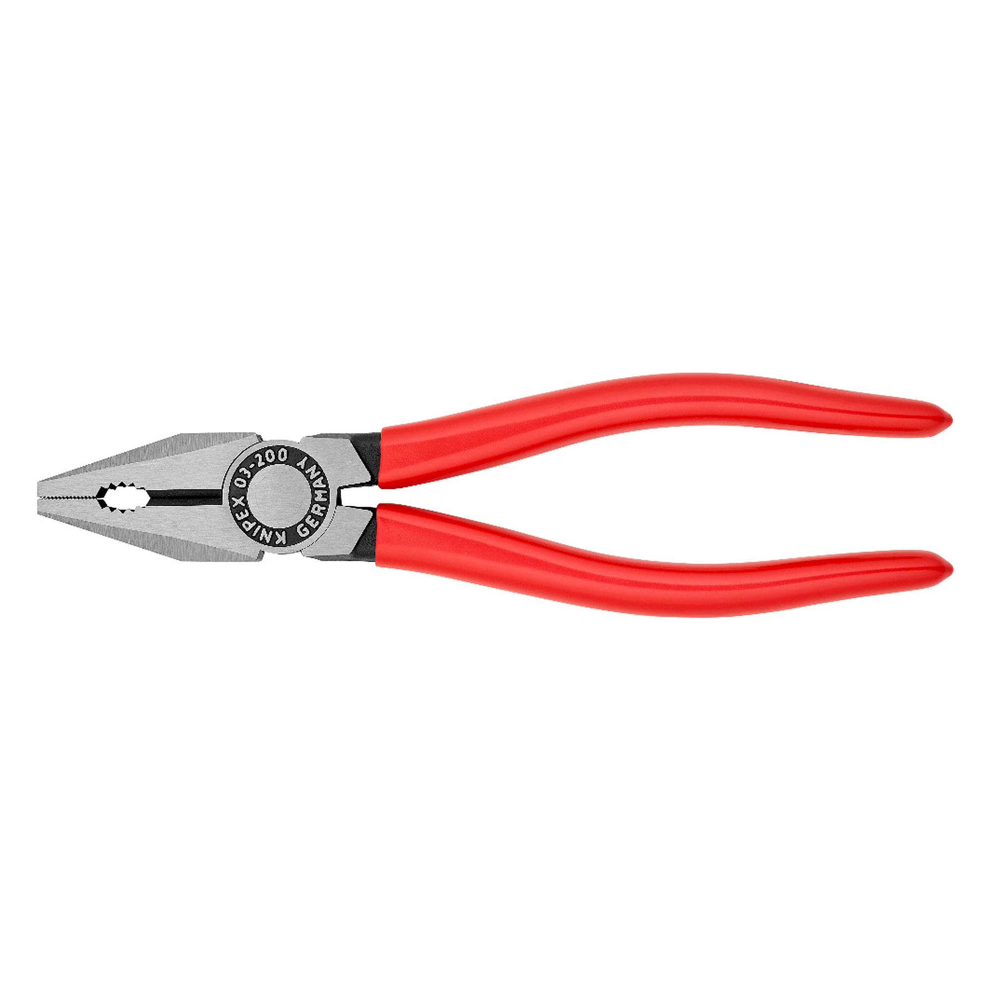 Combination pliers, black atramentised, cutting edges 60 HRC, 200 mm