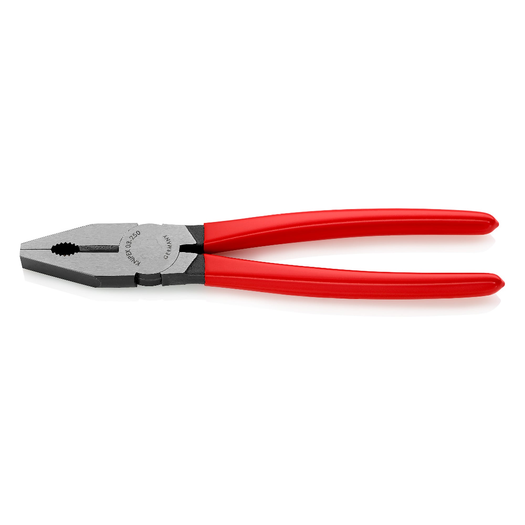 Combination pliers with long cutting edges for Cu cable up to 25 mm², 250 mm