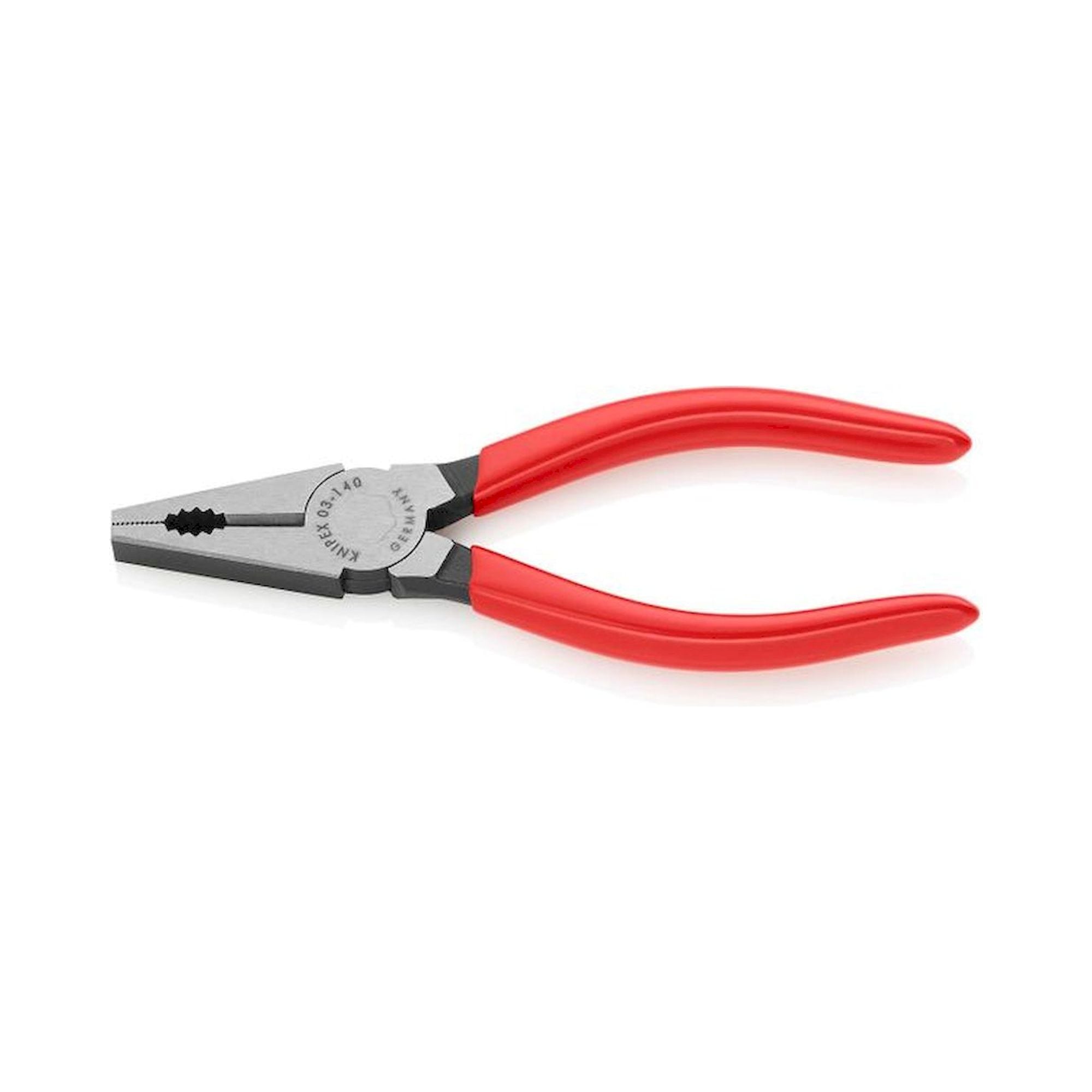 Knipex 03 01 140. Kombizange, schwarz atramentiert, 140 mm