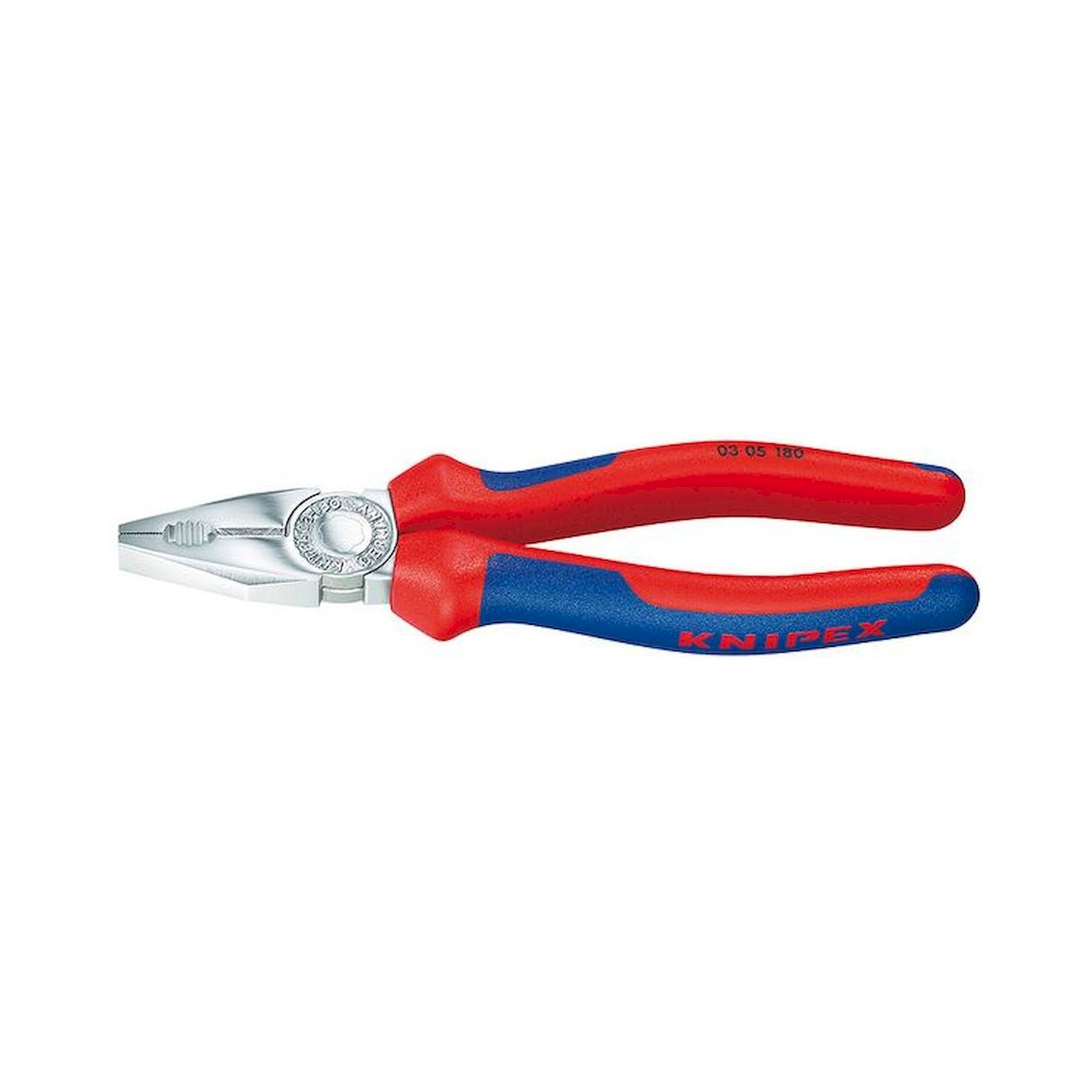 Knipex 03 05 180. Kombizange, verchromt, 180 mm