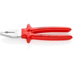 Knipex 03 07 250. Combination pliers, chrome-plated, dip-insulated, VDE-tipped, 250 mm