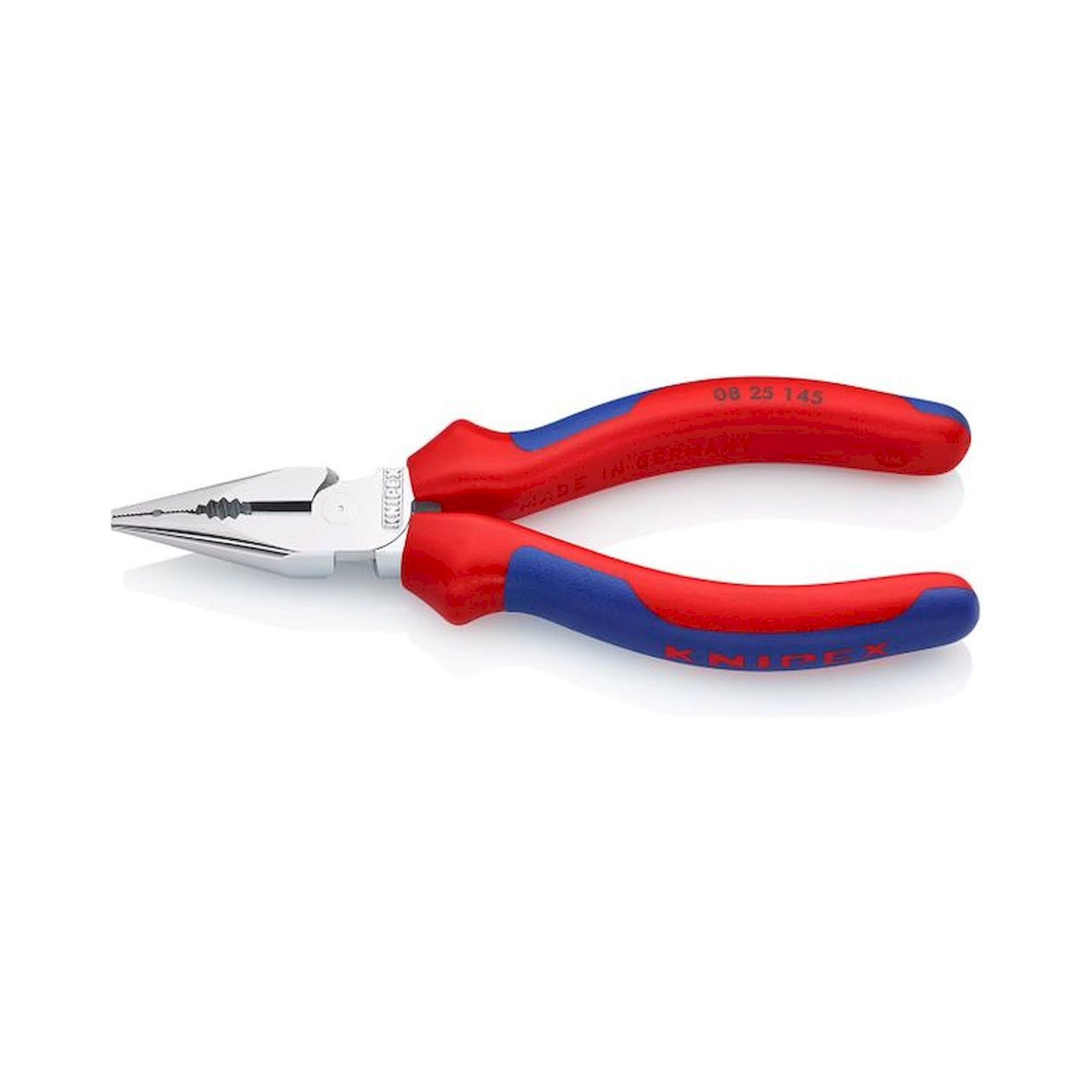 Knipex 08 25 145. Spitz-Kombizange, verchromt, 145 mm