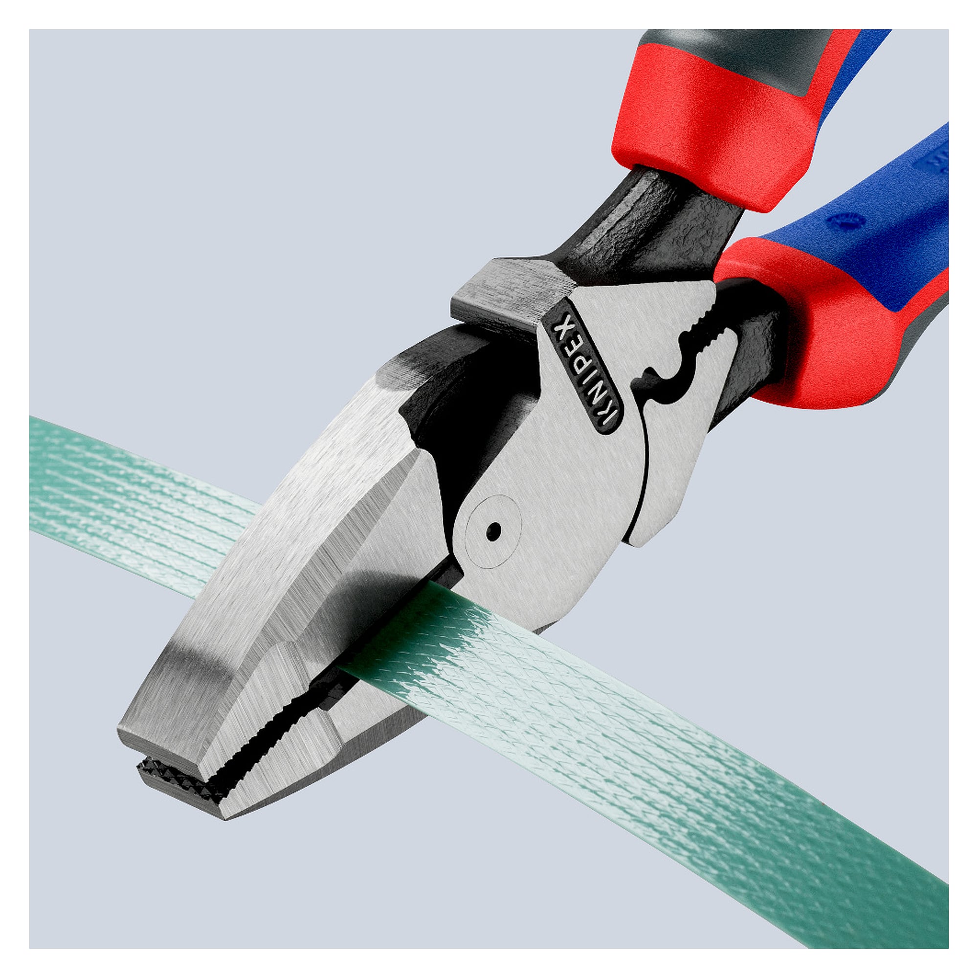 Kraft-Kombizange Lineman's Pliers, amerikanisches Modell, harter Draht bis Ø 3,0 mm, 240 mm