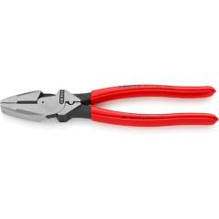 Knipex 09 11 240. "Lineman's Pliers" high-strength combination pliers, American model, black atramentized, 240 mm