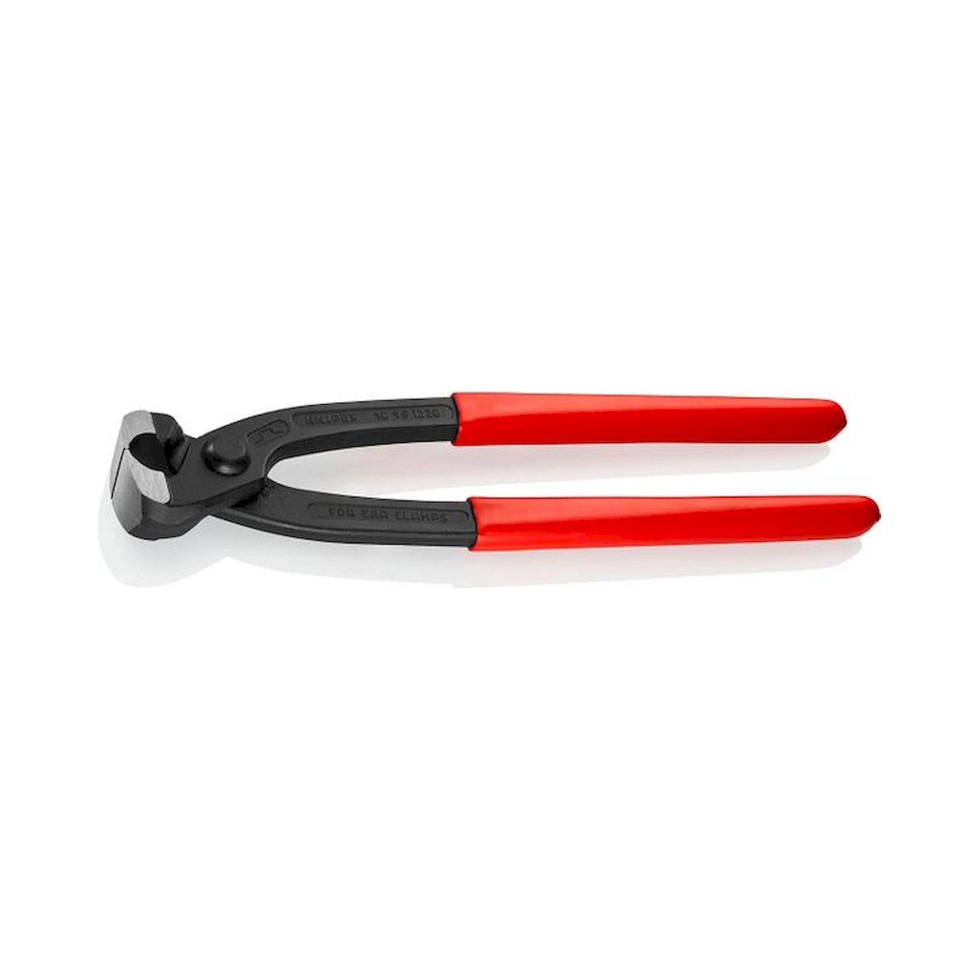 Knipex 10 98 I220. Ohrklemmenzange, schwarz atramentiert, 220 mm