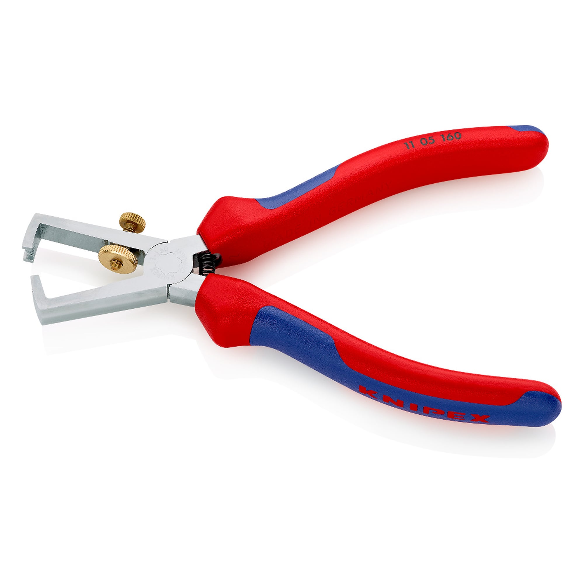 Abisolierzange universal mit Öffnungsfeder für Leiter bis Ø 5 mm oder 10 mm², 160 mm