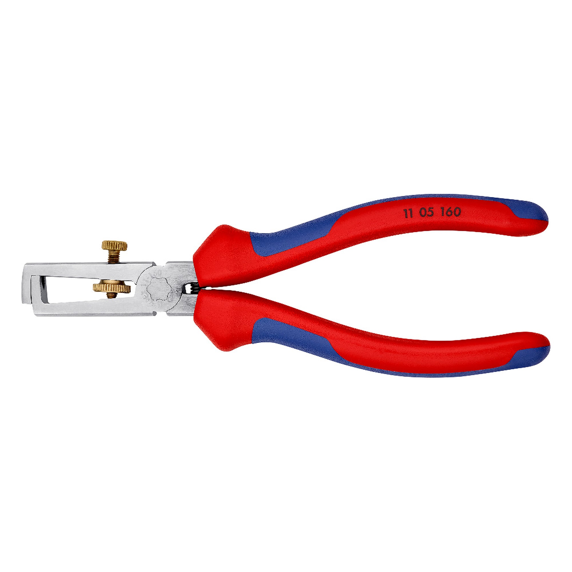 Abisolierzange universal mit Öffnungsfeder für Leiter bis Ø 5 mm oder 10 mm², 160 mm