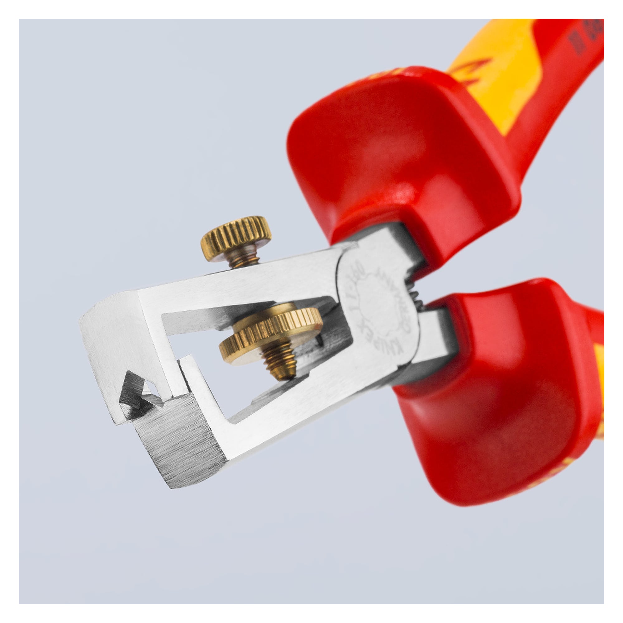 Insulation stripper VDE with opening spring for up to 10 mm², adjustable, 160 mm