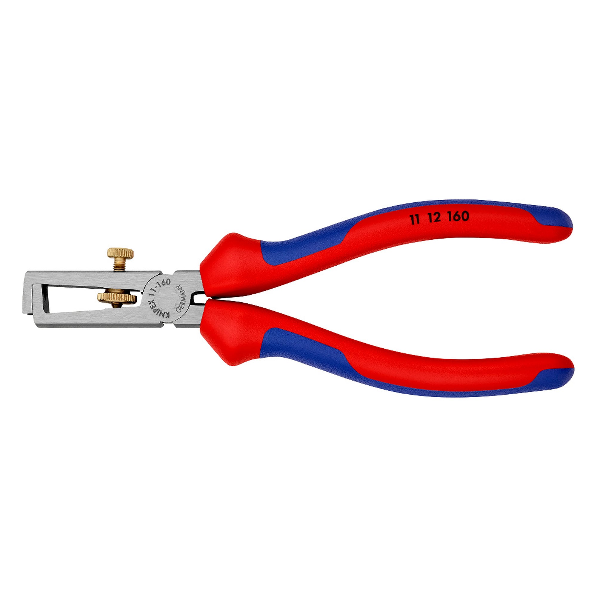 Universal insulation stripper for up to 10 mm², adjustable, black atramentized, 160 mm