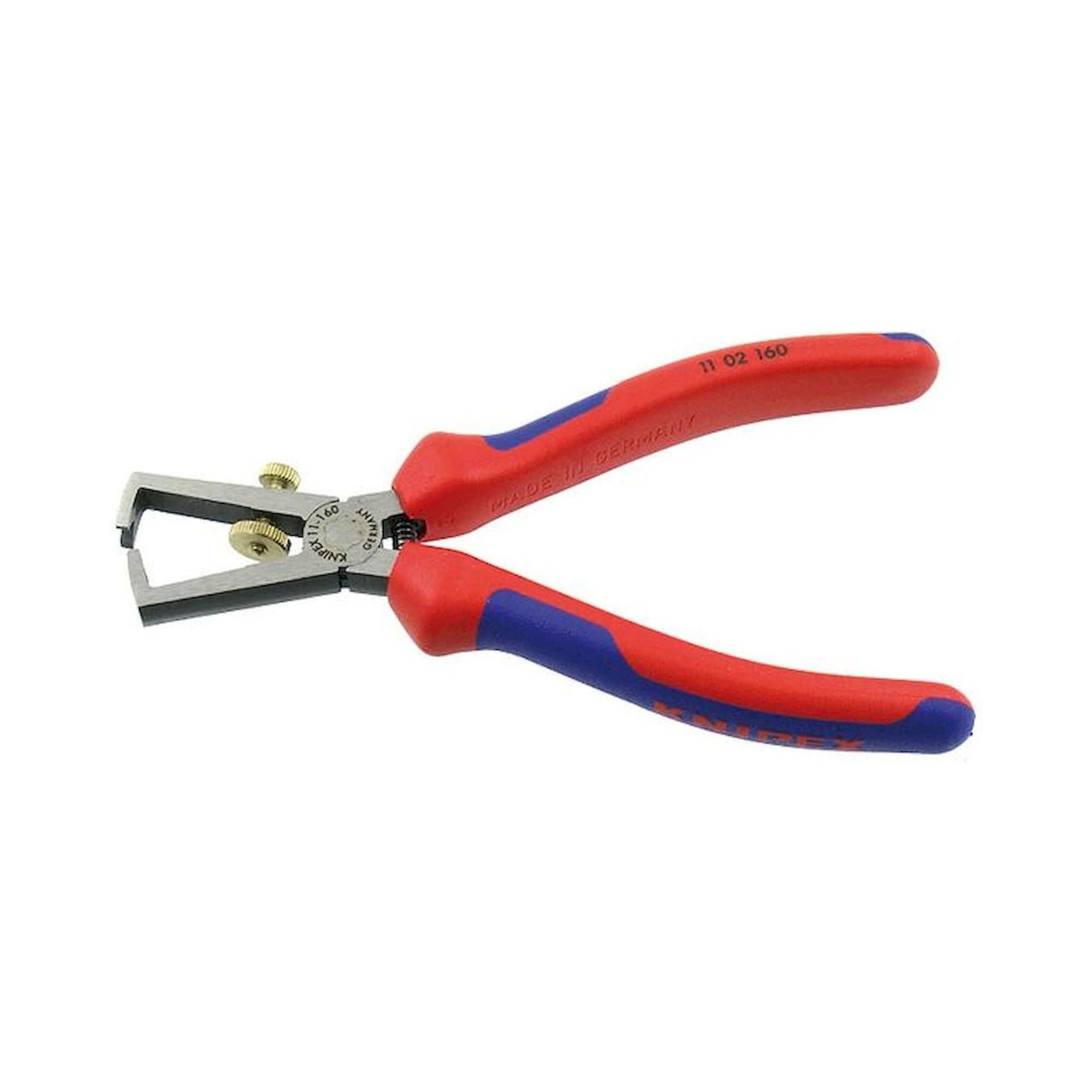 Knipex 11 02 160. Abisolierzange mit Öffnungsfeder, universal, 5,0 mm/10,0 mm²