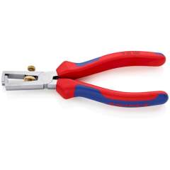 Knipex 11 05 160. Abisolierzangen, universal, verchromt, 160 mm