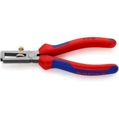 Knipex 11 12 160. Universal wire  stripper, black atramentized, 160 mm